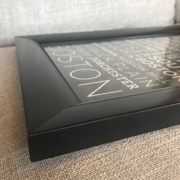 Boston Neighborhoods Typography Print - Picture 3 of 3